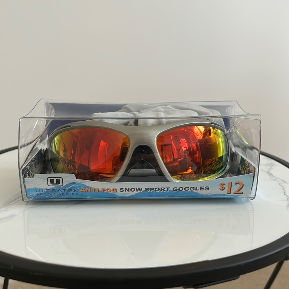 Ultratek Anti Fog Snow Glasses